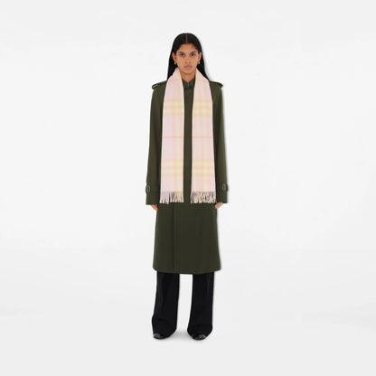 Check Cashmere Scarf by Burberry