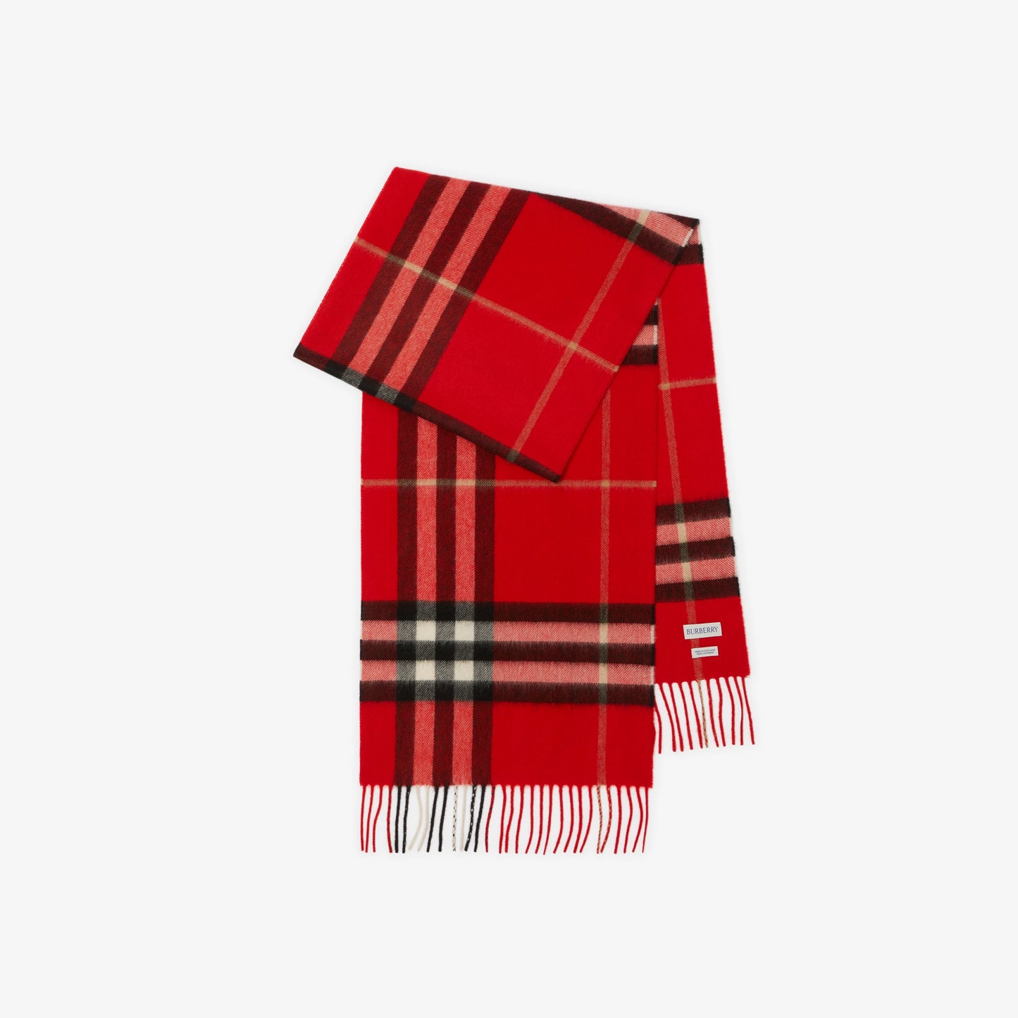 Check Cashmere Scarf by Burberry