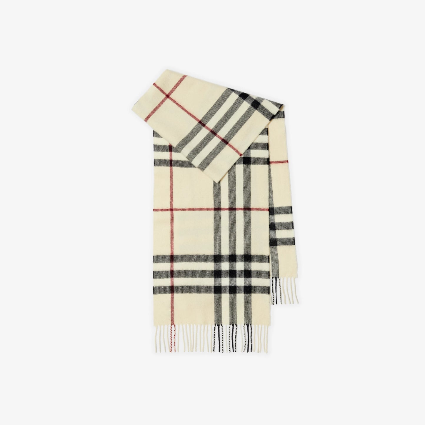 Check Cashmere Scarf by Burberry