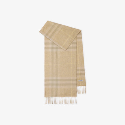 Check Cashmere Scarf by Burberry