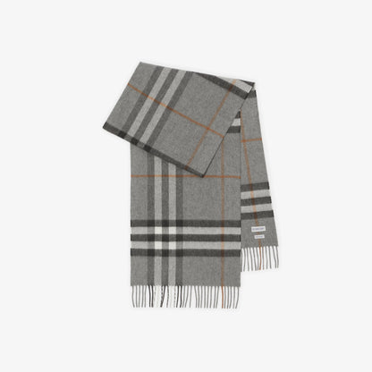 Check Cashmere Scarf by Burberry