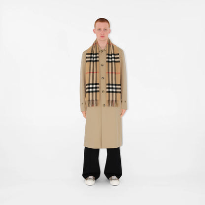 Check Cashmere Scarf by Burberry